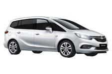 Car Hire Richmond - Vauxhall Zafira 5 + 2 - Minibus hire Richmond